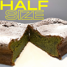 Load image into Gallery viewer, Matcha Green Tea Cake Half 【抹茶ケーキ ハーフ】**

